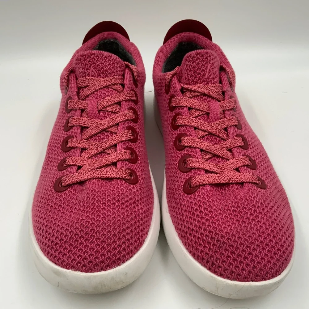 Allbirds Women's Pink‎ Knit Wool Lace Up Sneakers Shoes Size Unknown